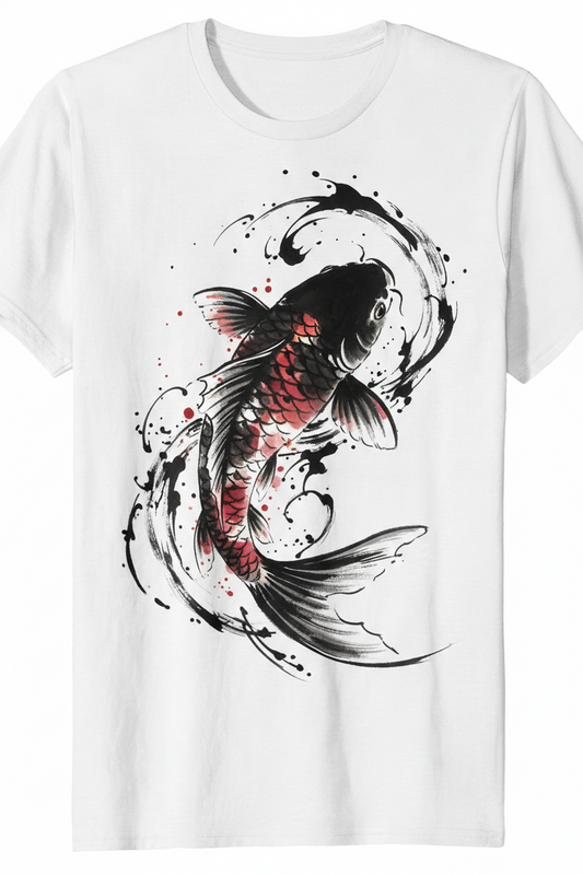 Koi Ink-Wash Tee